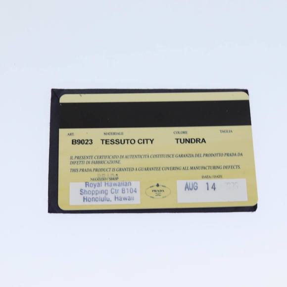 PRADA Tote Bag Nylon Khaki Auth 75638 - Picture 12 of 16